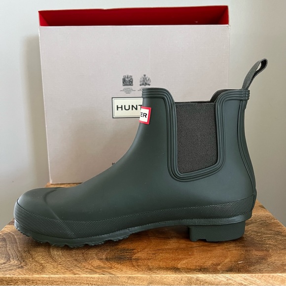 HUNTER| Original Chelsea Dark Olive - Picture 3 of 12